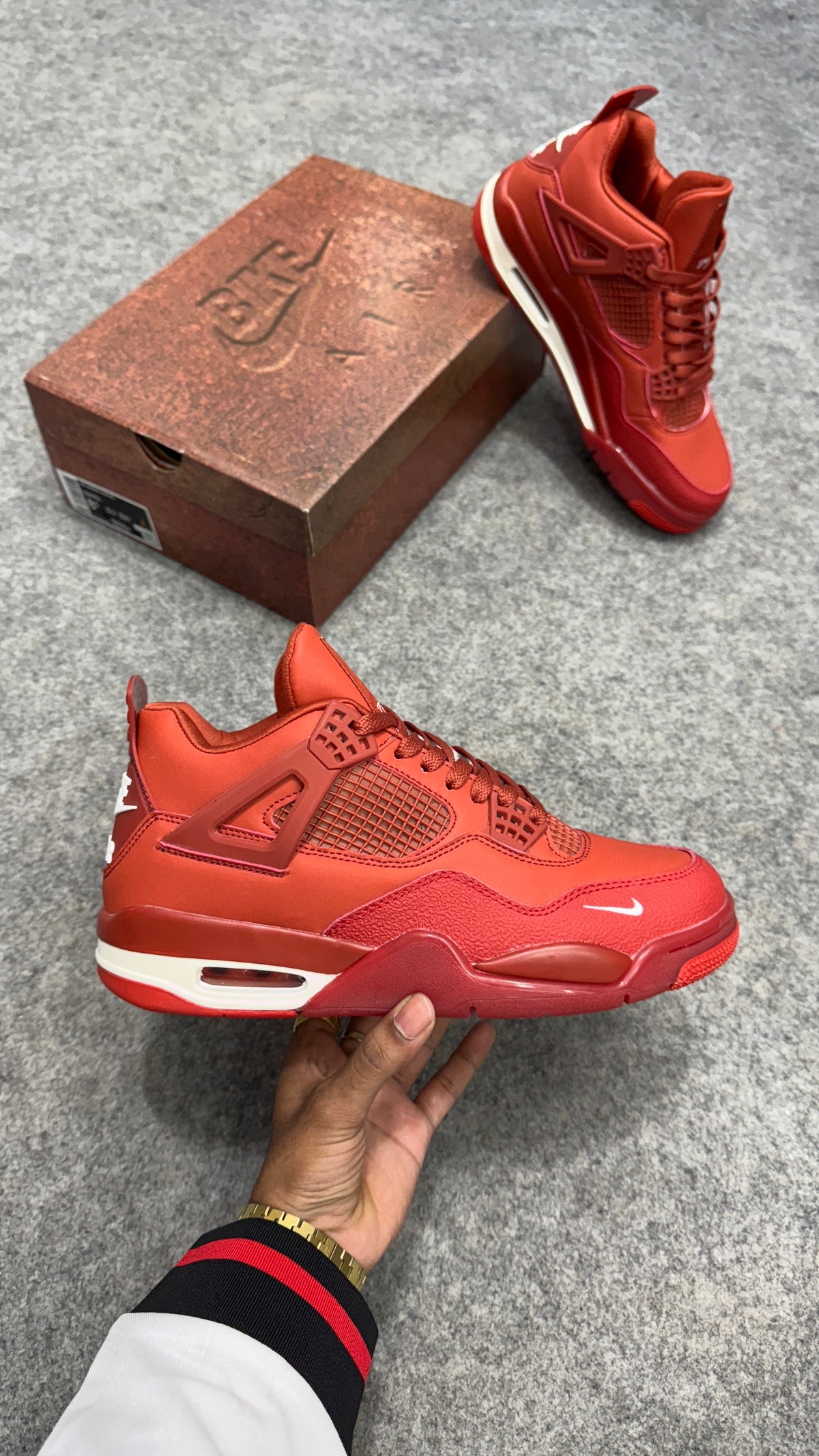 Retro 4 OG SP Nigel Sylvester 'Brick by Brick'