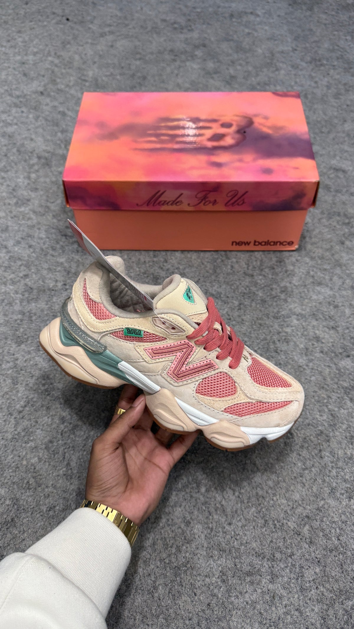💗New Balance x Joe Freshgoods 9060 'Inside Voices Cookie Pink'