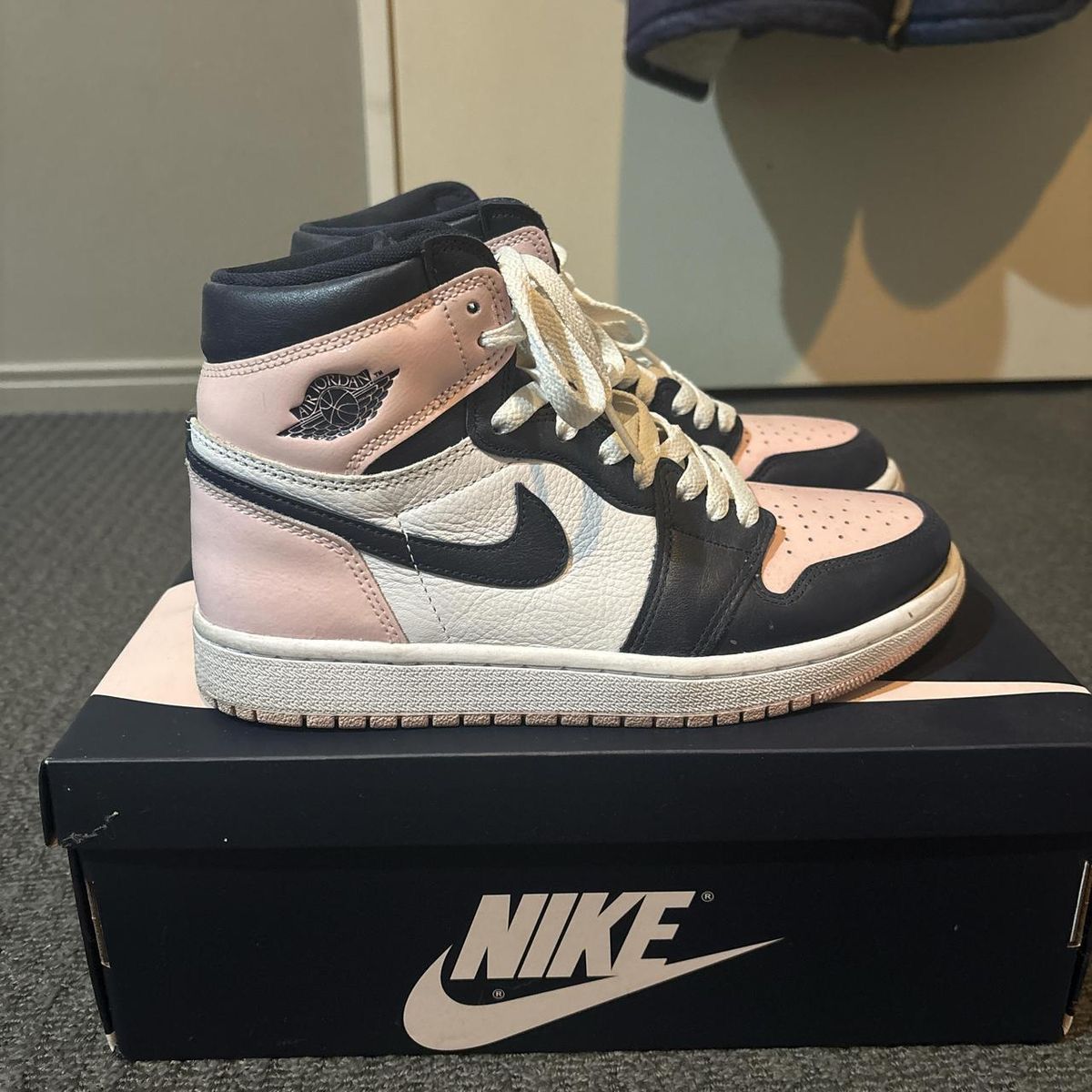 AJ1 High 'BubbleGum' (womens)💗