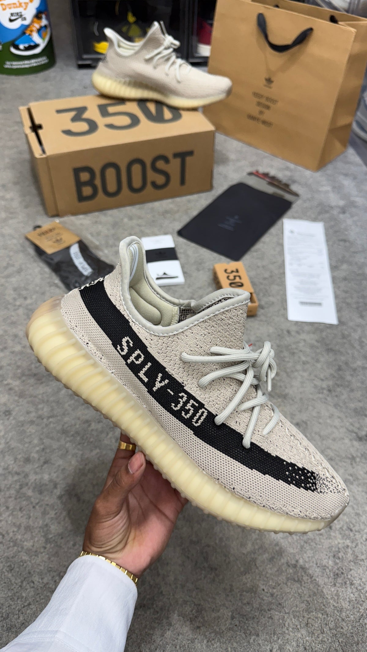 Yeezy 350v2 'SLATE' (UA)