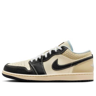 AJ 1 Low Coconut Milk Black Muslin