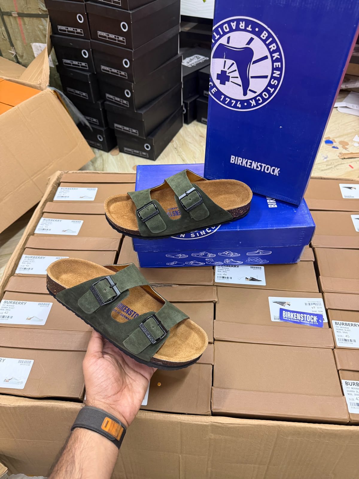 Birkenstock Arizona Green