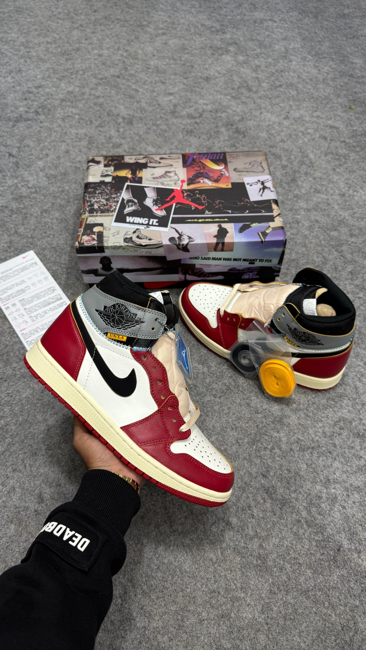 AJ 1 High UNION 'Chicago Shadow' (UA)