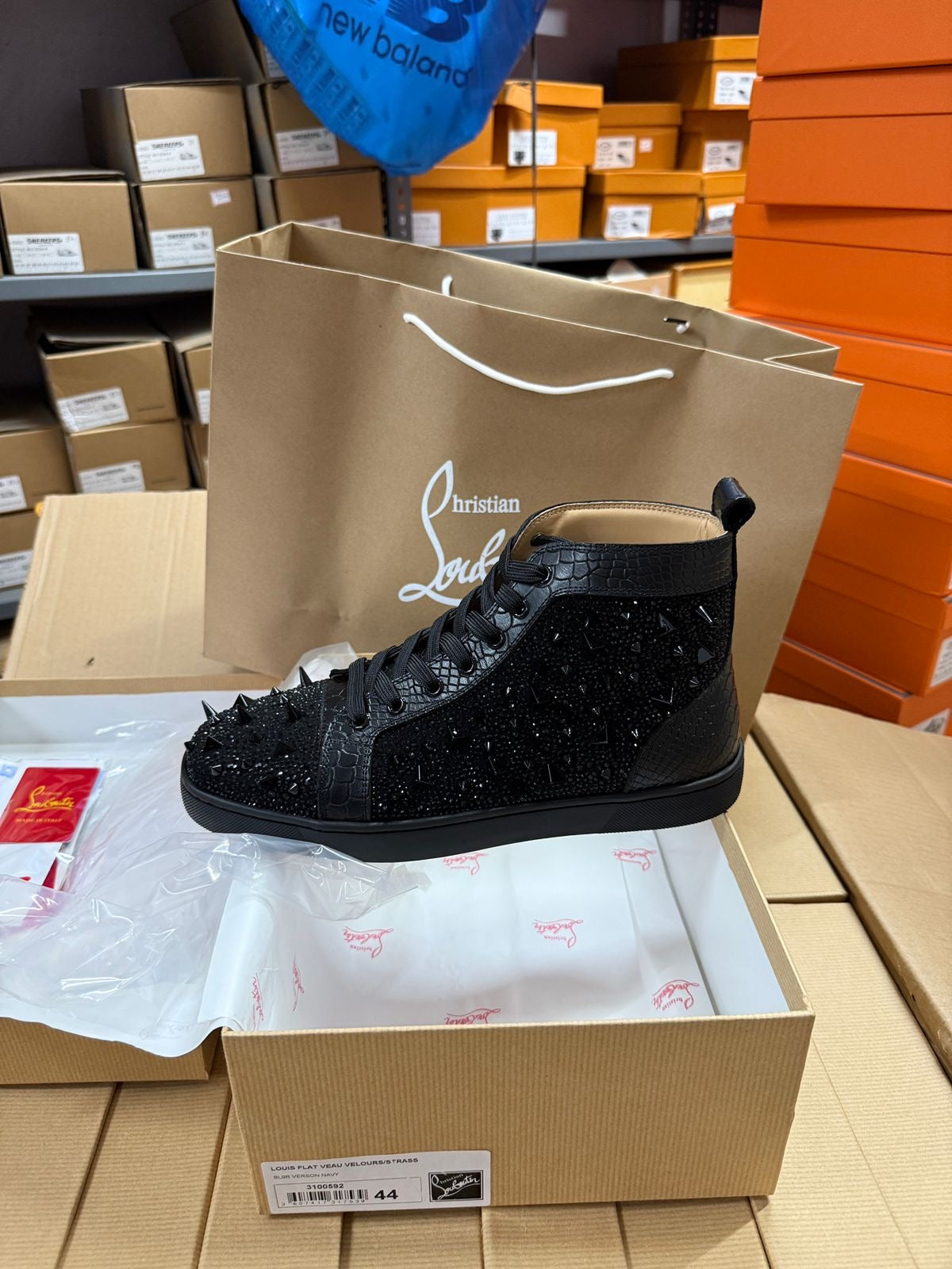 Christian Louboutin ( FULL BLACK)