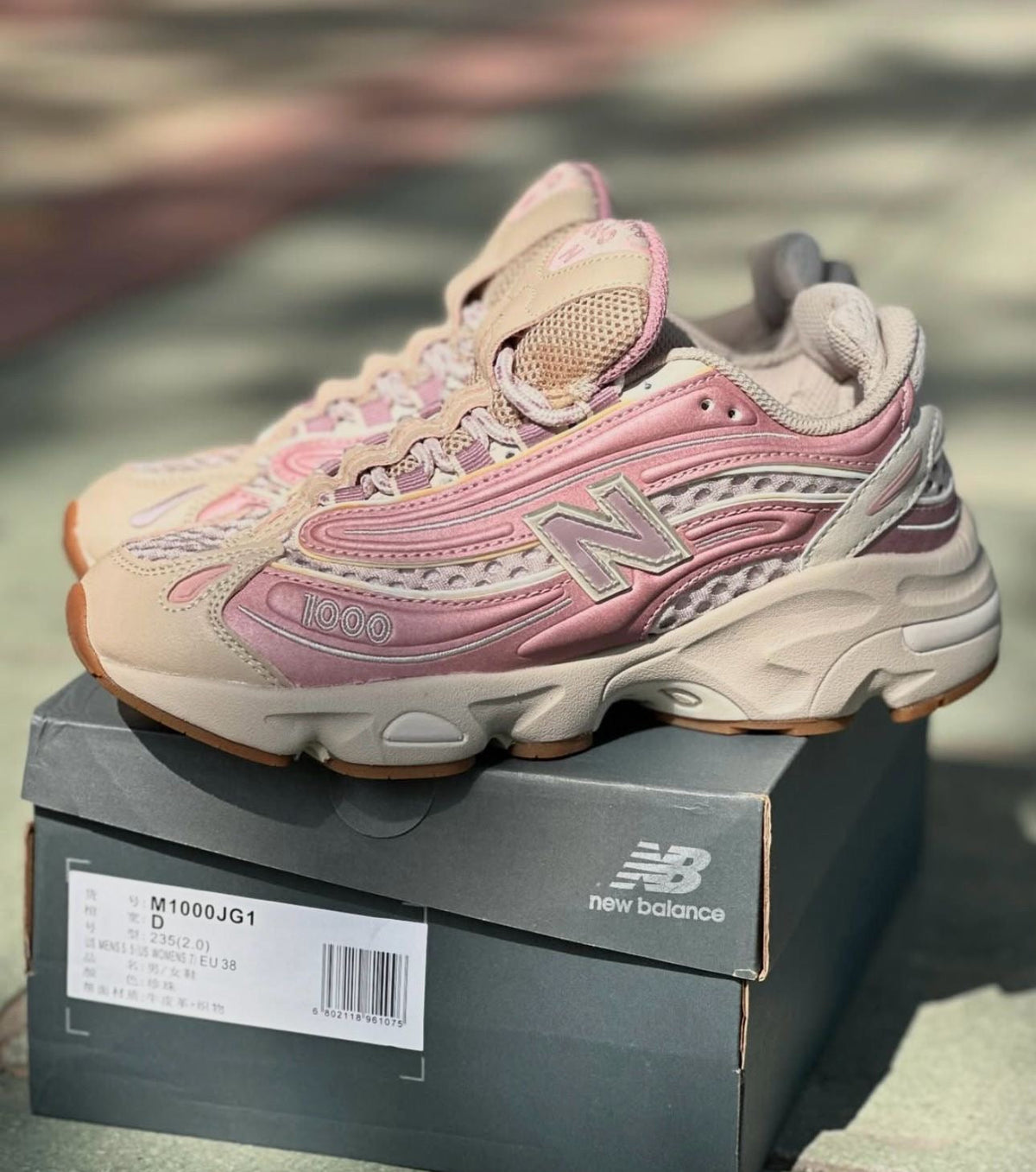 💗New Balance 1000 x “Pure Pink