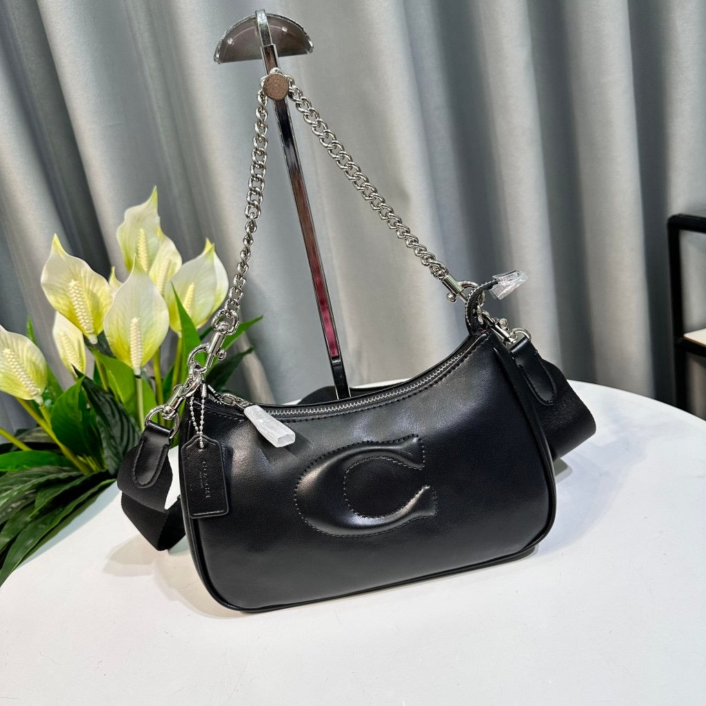 Coach GB Teri Shoulder Bag With Signature (CA548 Black)*🖤💯
