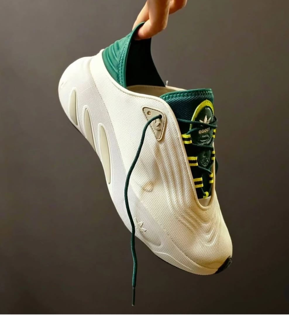 ADIDASS ADIFOM- white Green fix