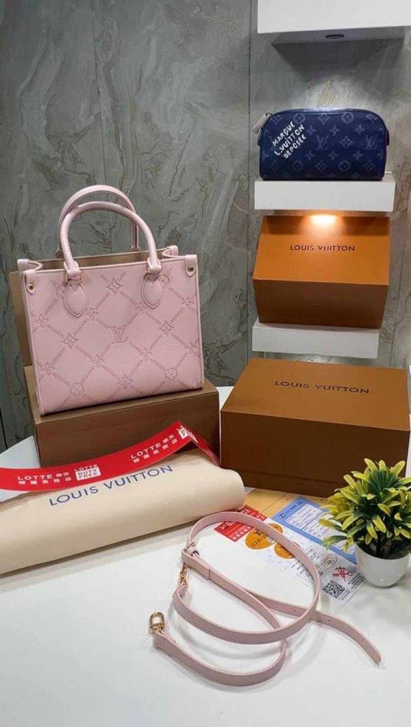 Louis Vuitton LV ON THE GO EMPREINTE TOTE BAG
