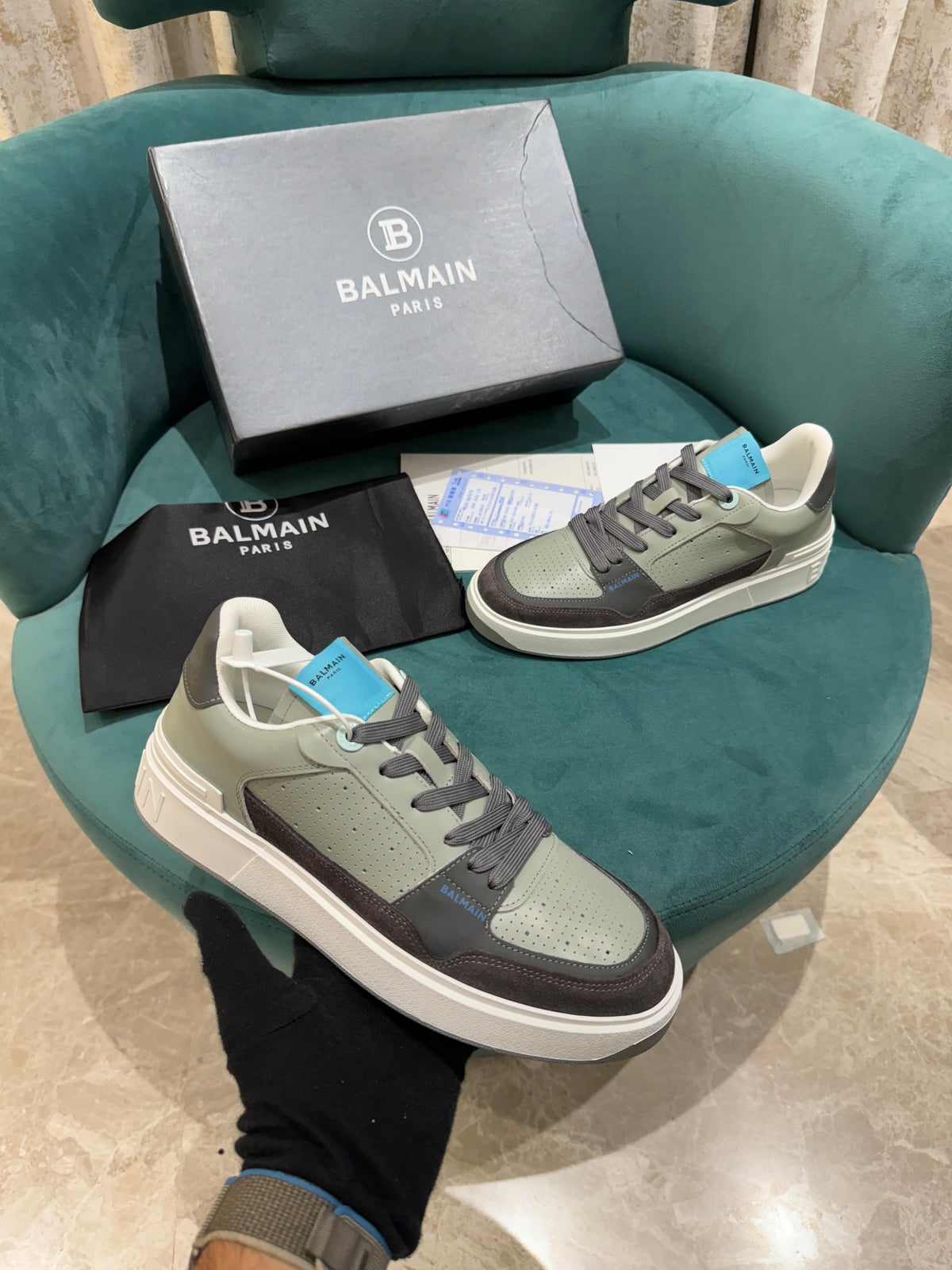 Balmain B-Court GREY ๐ญ๐