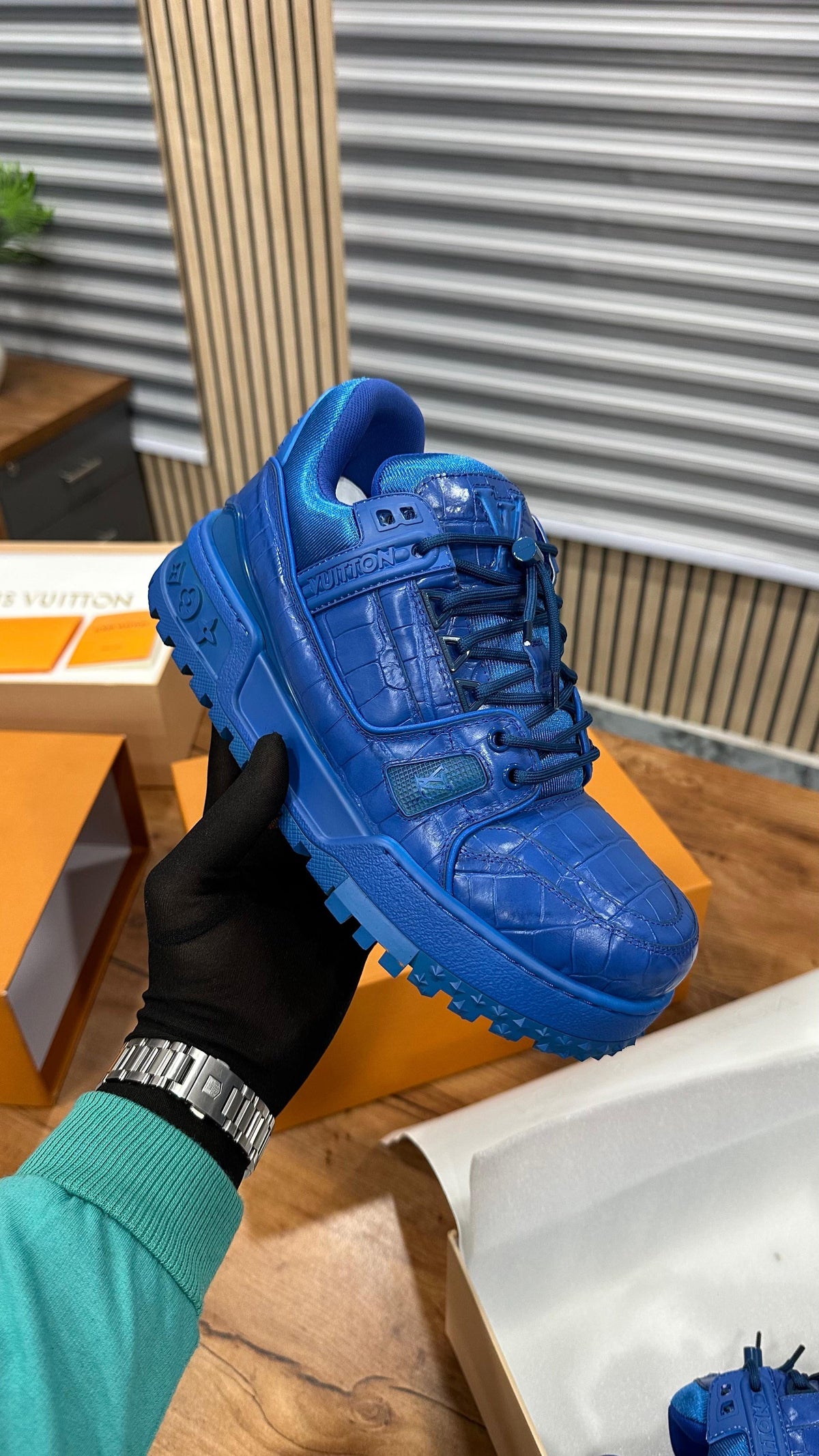 Louis Vuitton Trainer 'BLUE' {UA}