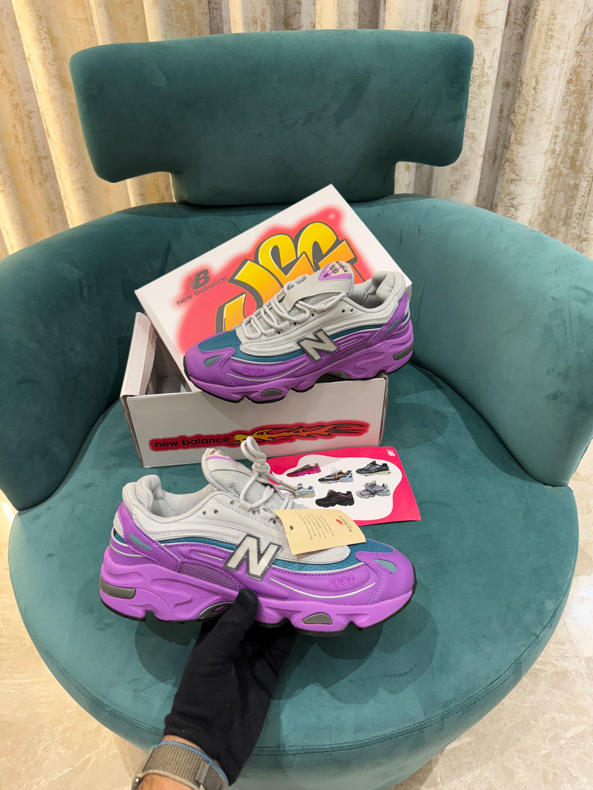 JFG New Balance 1000 Violet 👟🎈