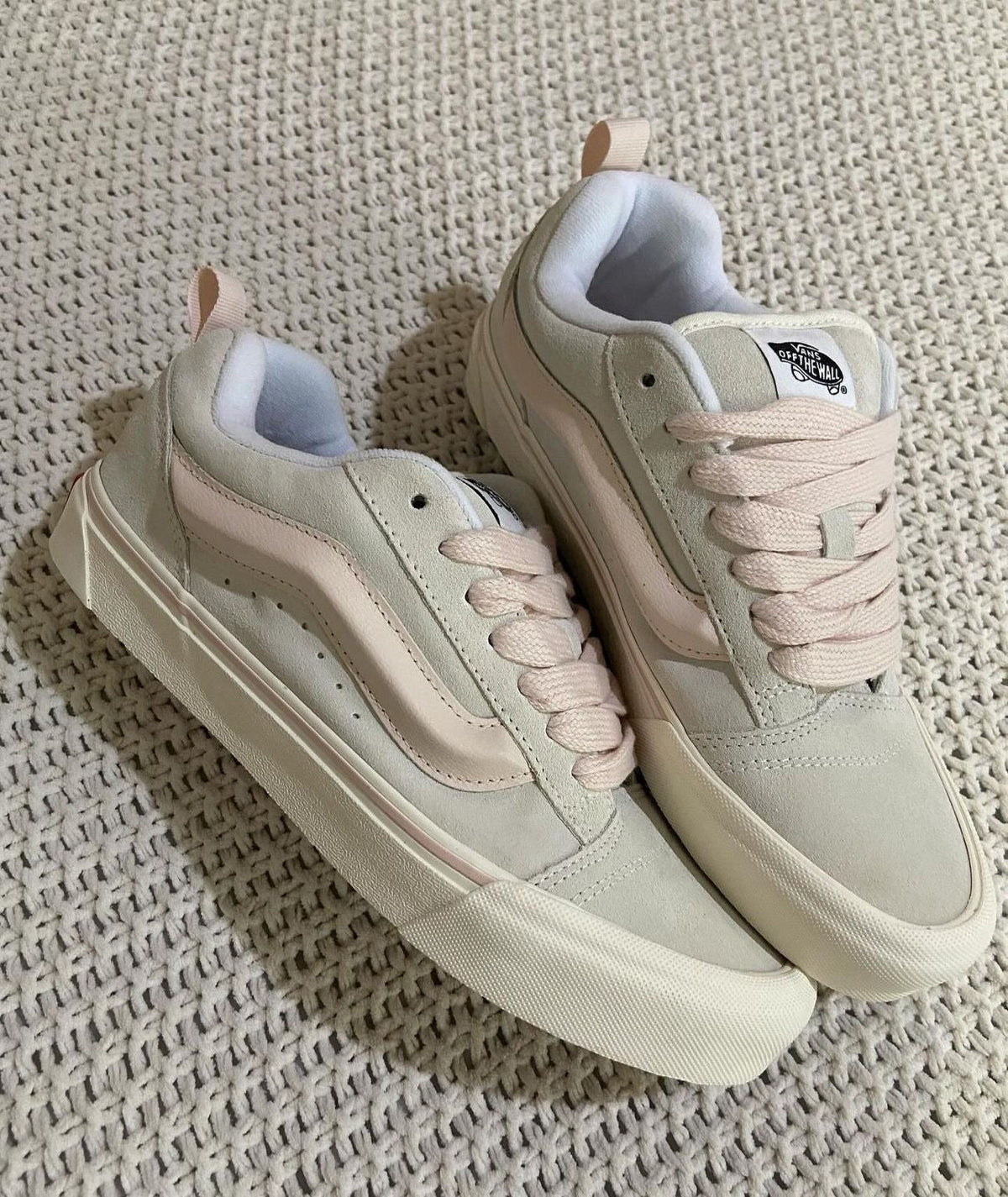 VANS Knu-Skool Vault - Sweet pink peach White (UA)