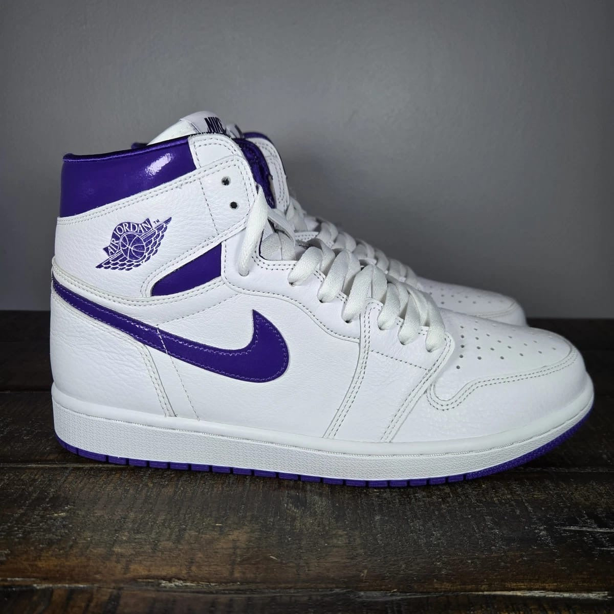 AJ 1 High 'Court Purple' metallic