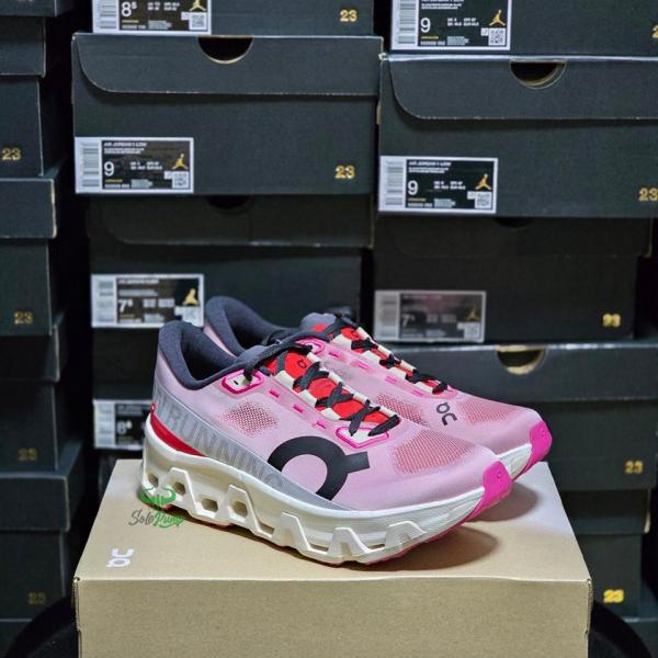 ON Cloudmonster Hyper 'Red/Cream'