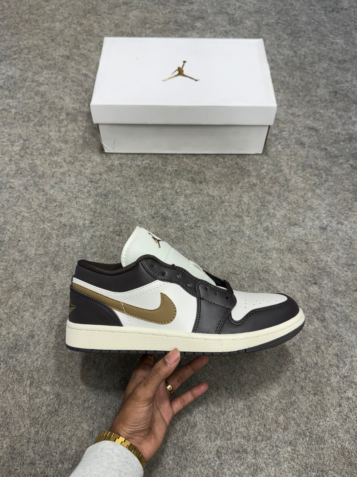 AJ 1 Low 'Shadow Brown'