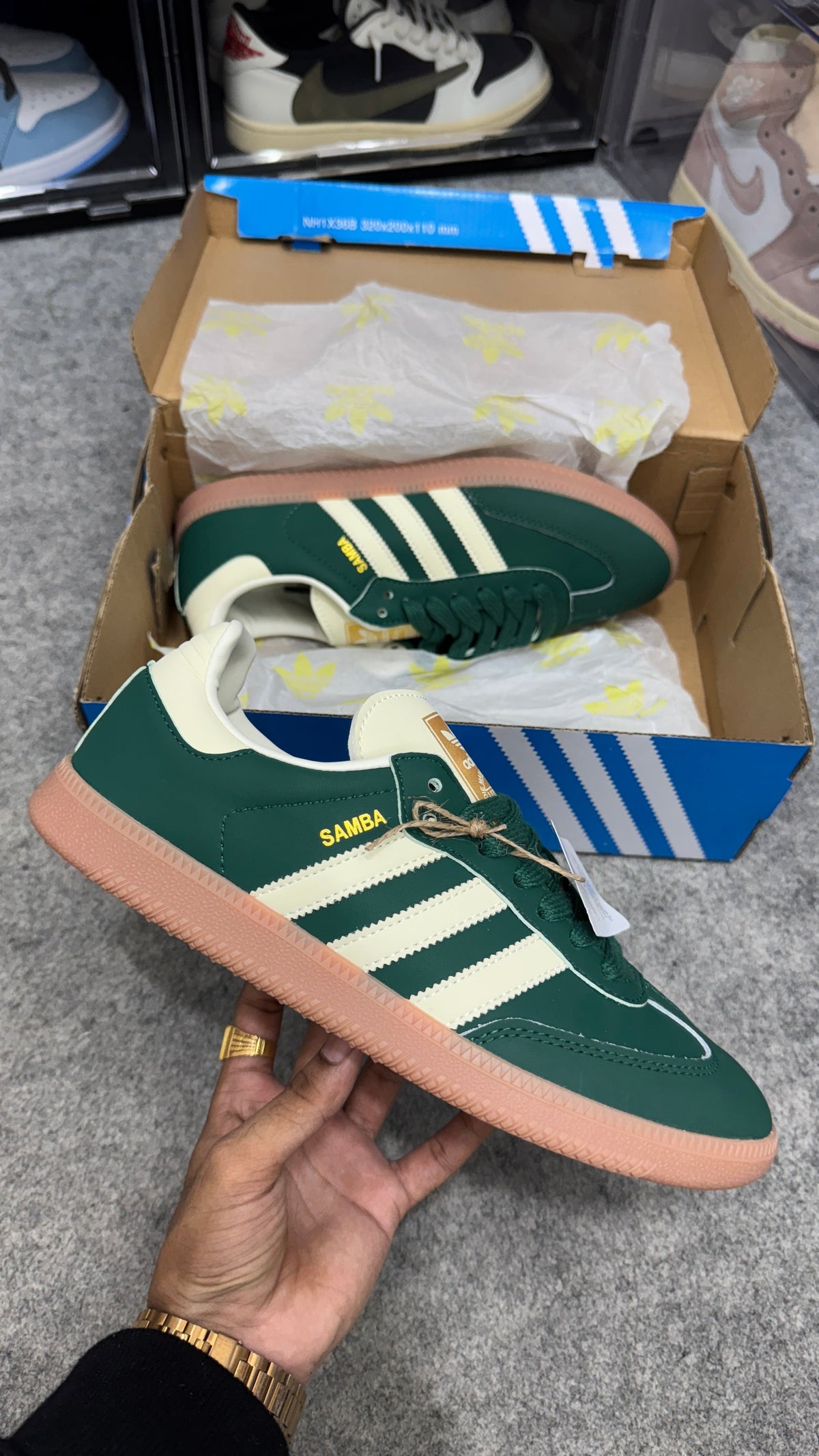 Adidas Samba 'Collegiate Green'