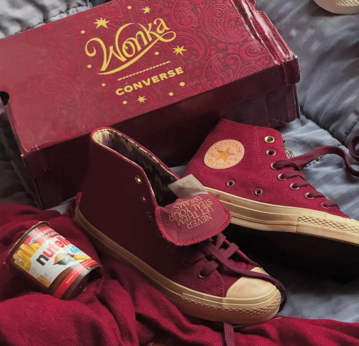 Converse X Wonka Chuck Taylor “Corduroy” High Top 🔝