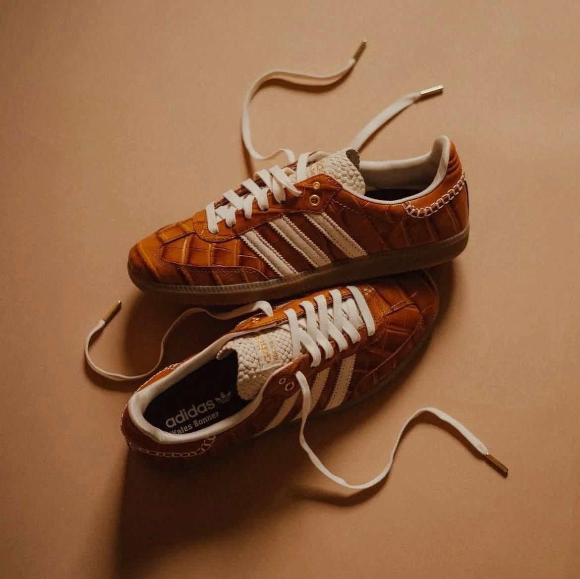 ADIDAS SAMBA x WALES BONNER BROWN