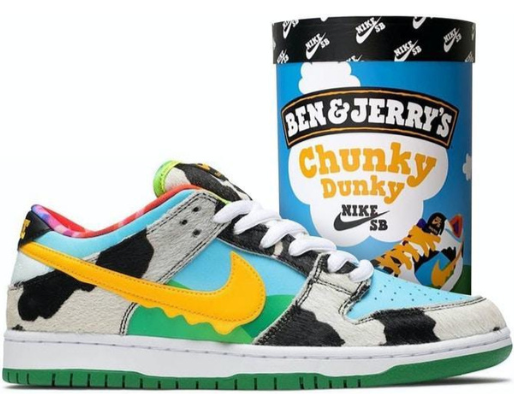 Nike Dunk Low SB x Ben & Jerry's 'Chunky Dunky'(UA)