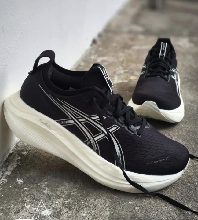 Asics Gel Nimbus 27 Cream Black