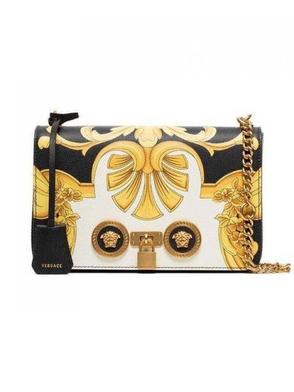 Versace Jeans Couture Barocco Print Shoulder Bag