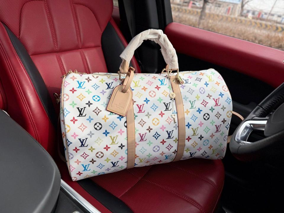 Louis Vuitton x Takashi Murakami Keepall Bandouliere 45