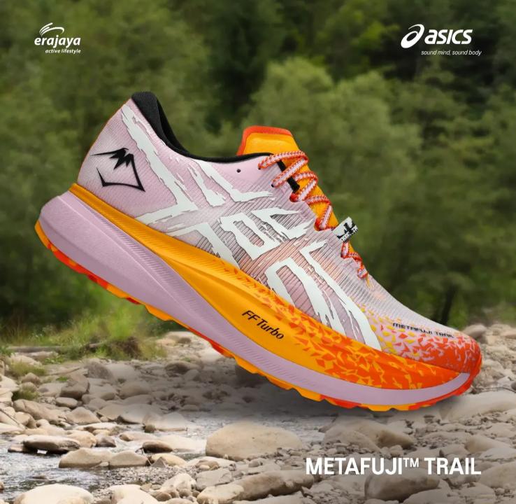 Asics Metafuji Trail White Orange