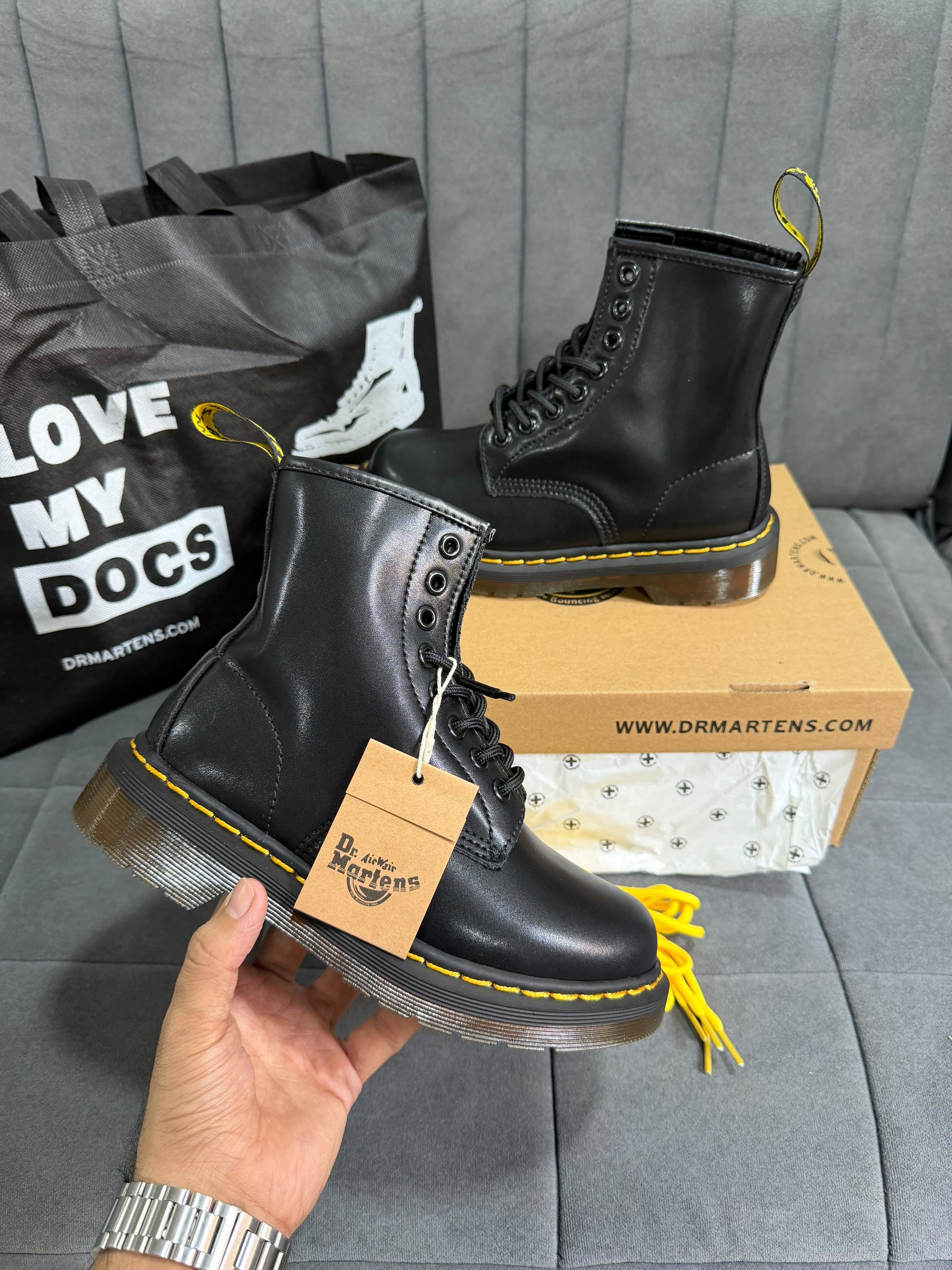 Dr Martens Boots High black