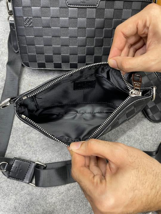 Louis Vuitton LV Virgil Abloh Trio Messenger Multi Crossbody Bag