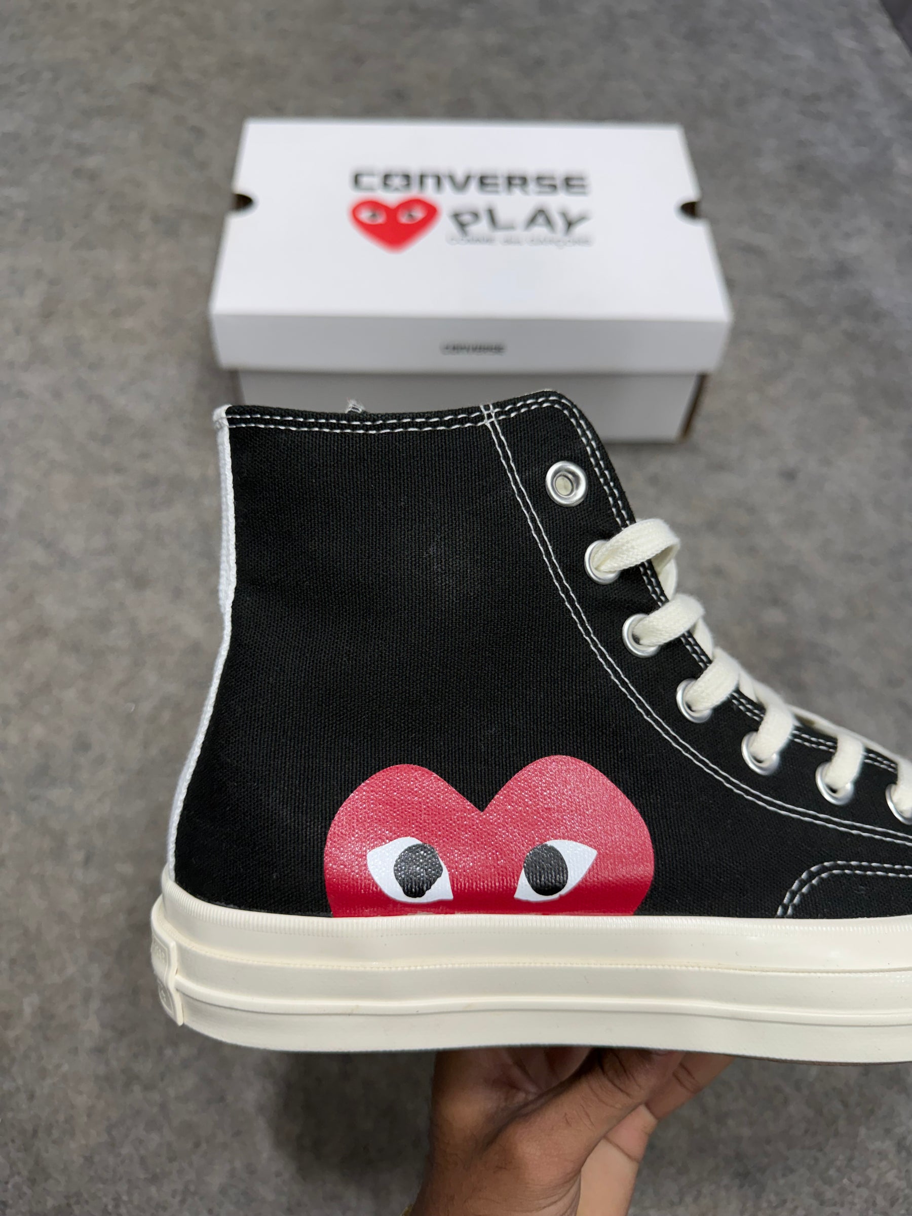 Converse X Play Comme Des Garçons Chuck 70 'Black'