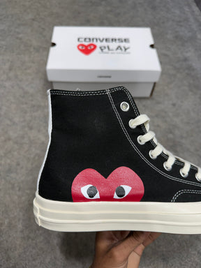 Converse X Play Comme Des Garçons Chuck 70 'Black'