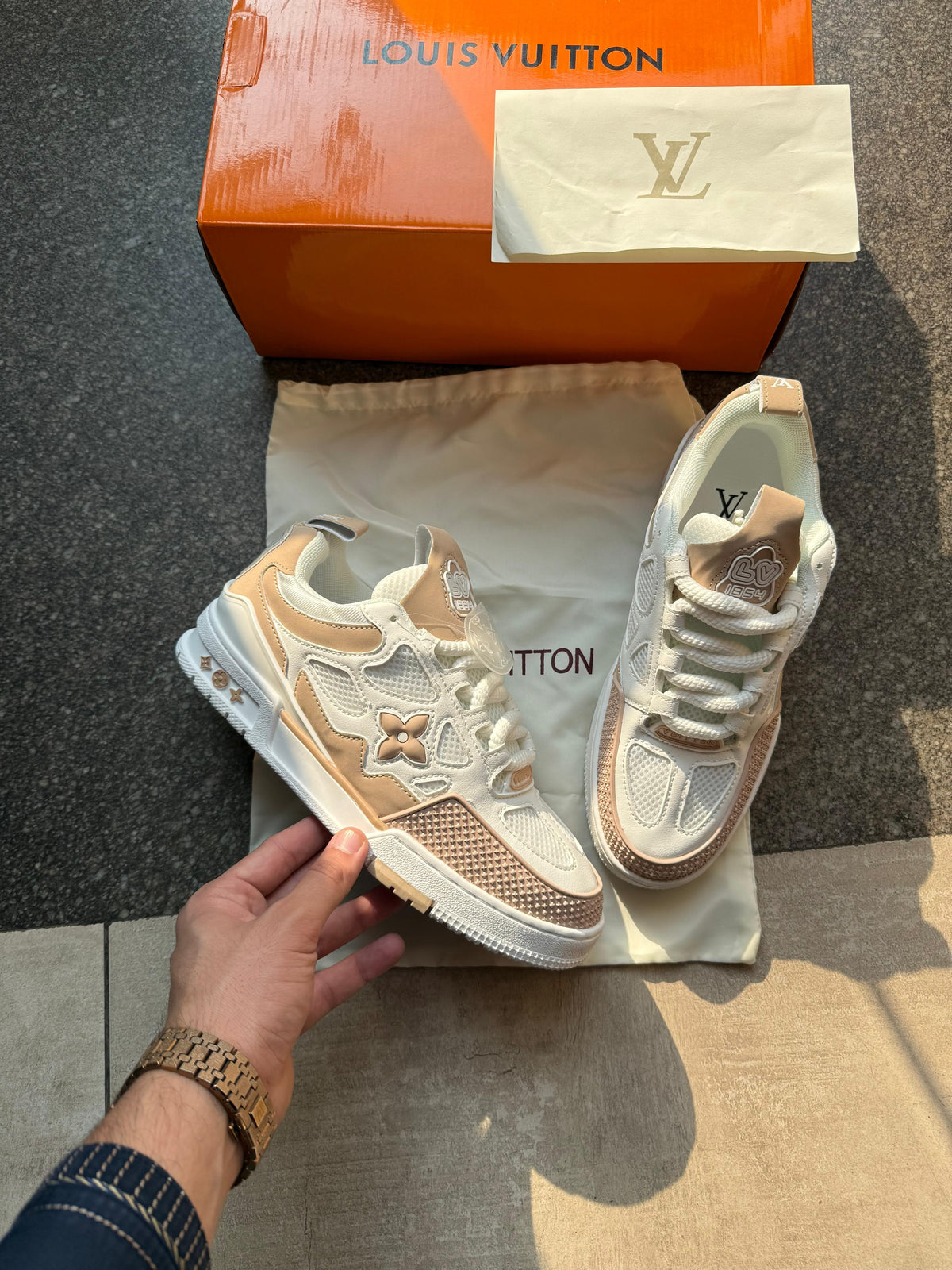 Louis Vuitton Trainer Skate 'Beige'