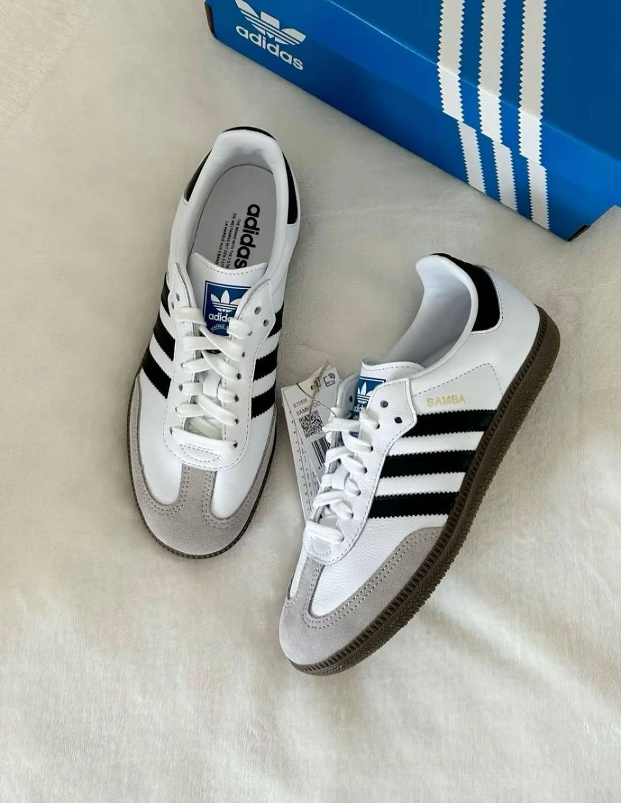 Adidas Samba 'White 🖤'