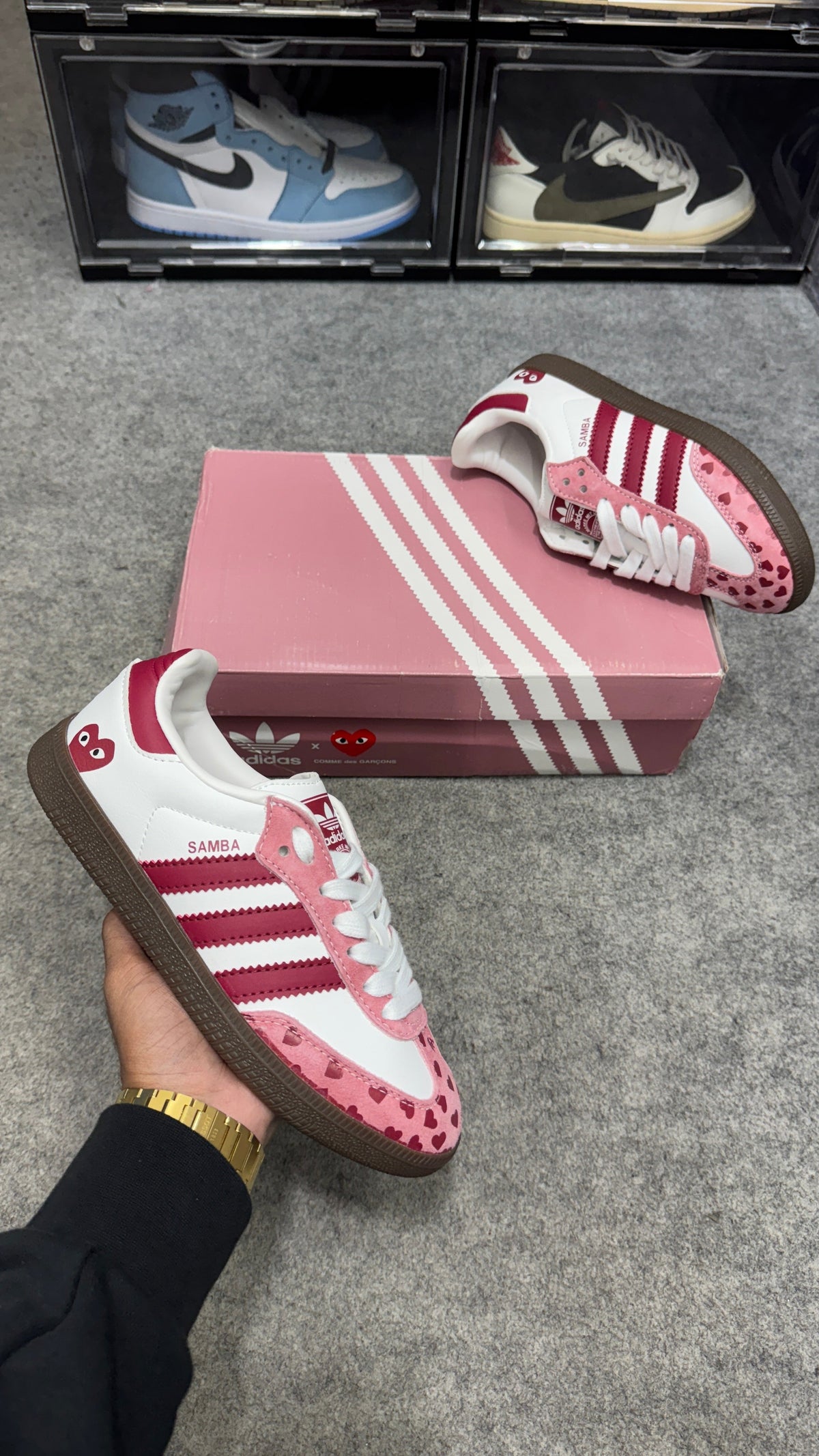 Adidas Samba x CDG 'Pink'