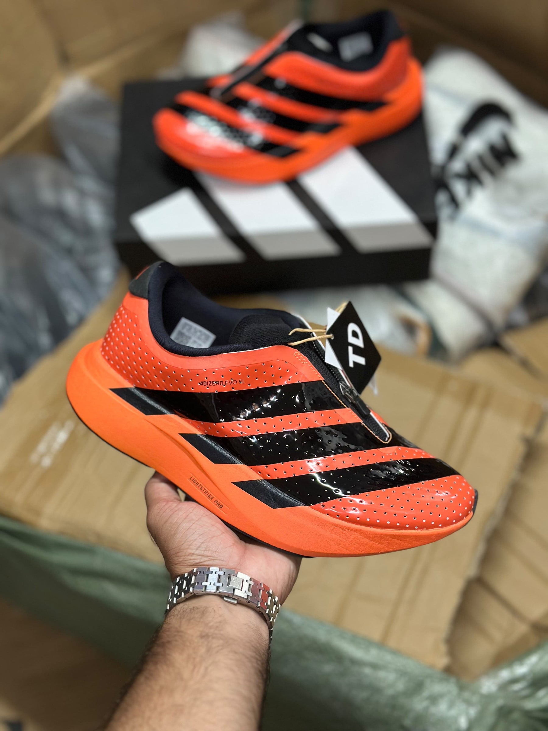 Adidas Adizero Evo SL Zip Orange
