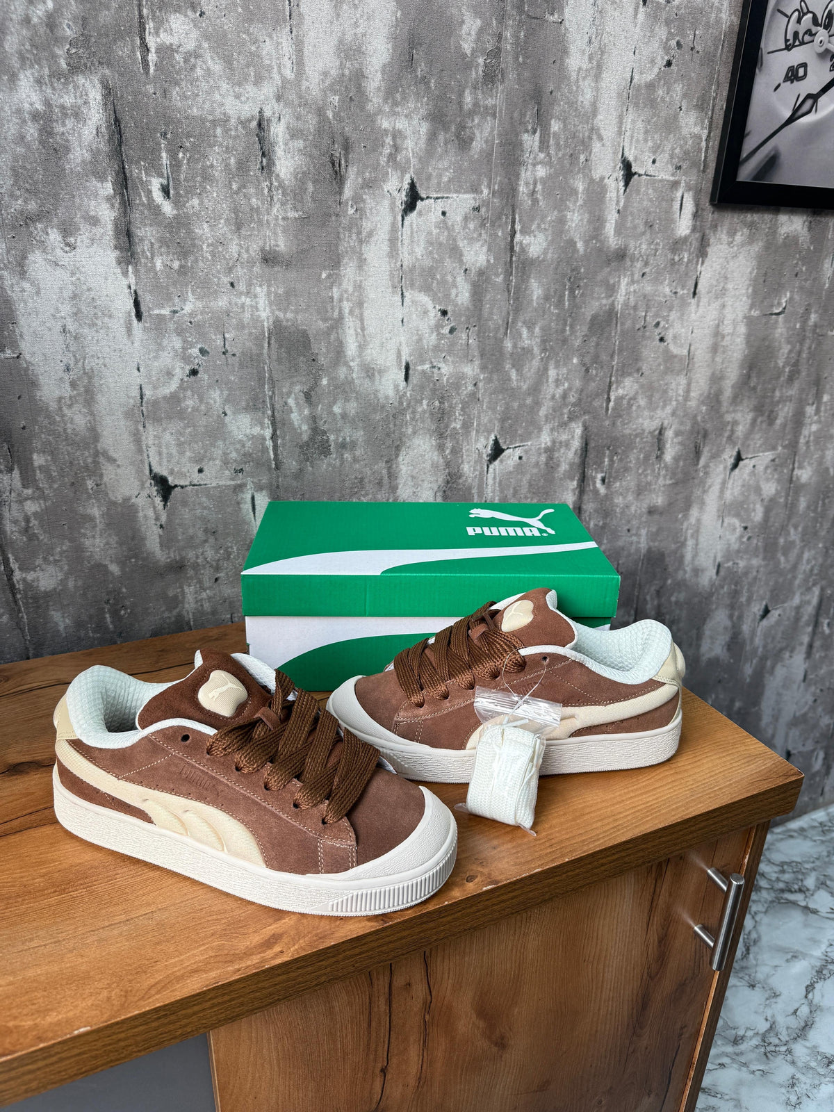 Puma Suede XL Brown Sneaker