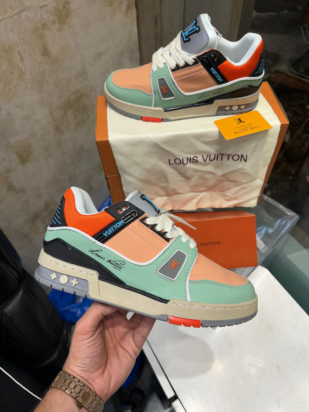 Louis Vuitton Trainer 'Multi Orange'