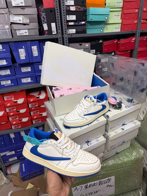 AJ 1 Low X TRAVIS “LOW HEAT OFF” (Mid Batch)