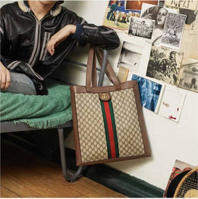 Gucci Ophidia Soft Gg Supreme Large Tote Gg Supreme Premium