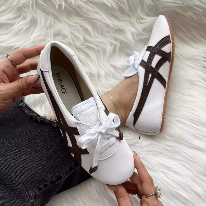 Onitsuka Tiger x Versace  Tai Chi Sakura ‘White’