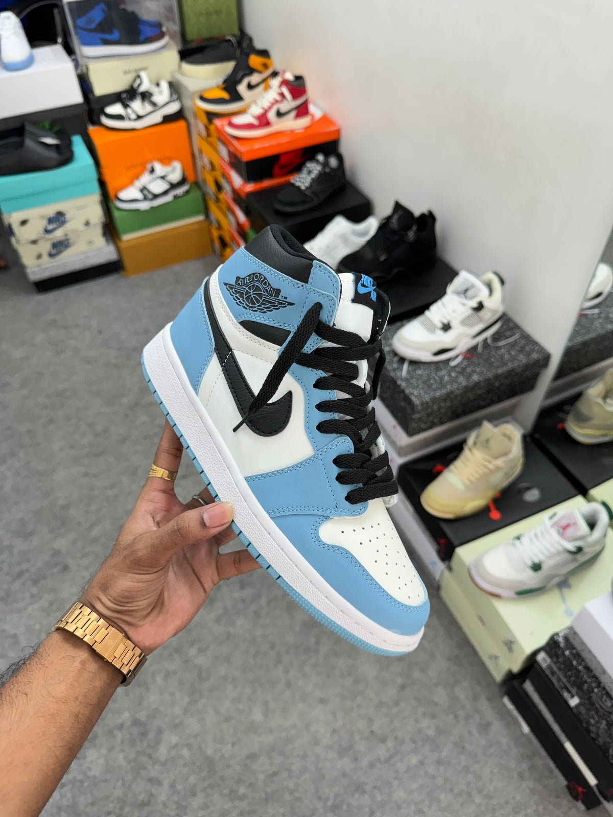 AJ 1 High 'UNC Blue'