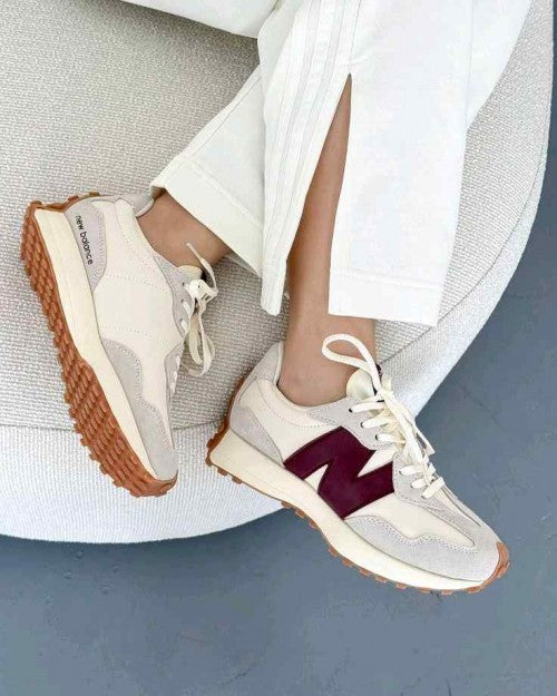 New Balance 327 'MoonBeam Burgundy'