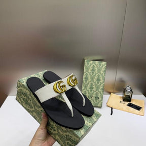 Gucci_Mules_Sandals_Flat_GG_Marmont_Leather