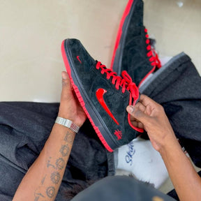 Nike Sb Dunk Low X Stussy Red
