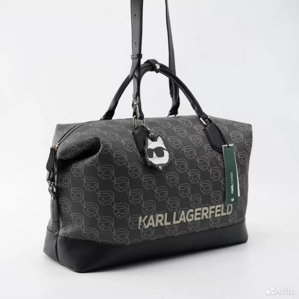 Karl Lagerfeld KIkonik 2.0 Logo Large Duffle bag