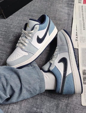 AJ1 Low 'Denim Star Blue'