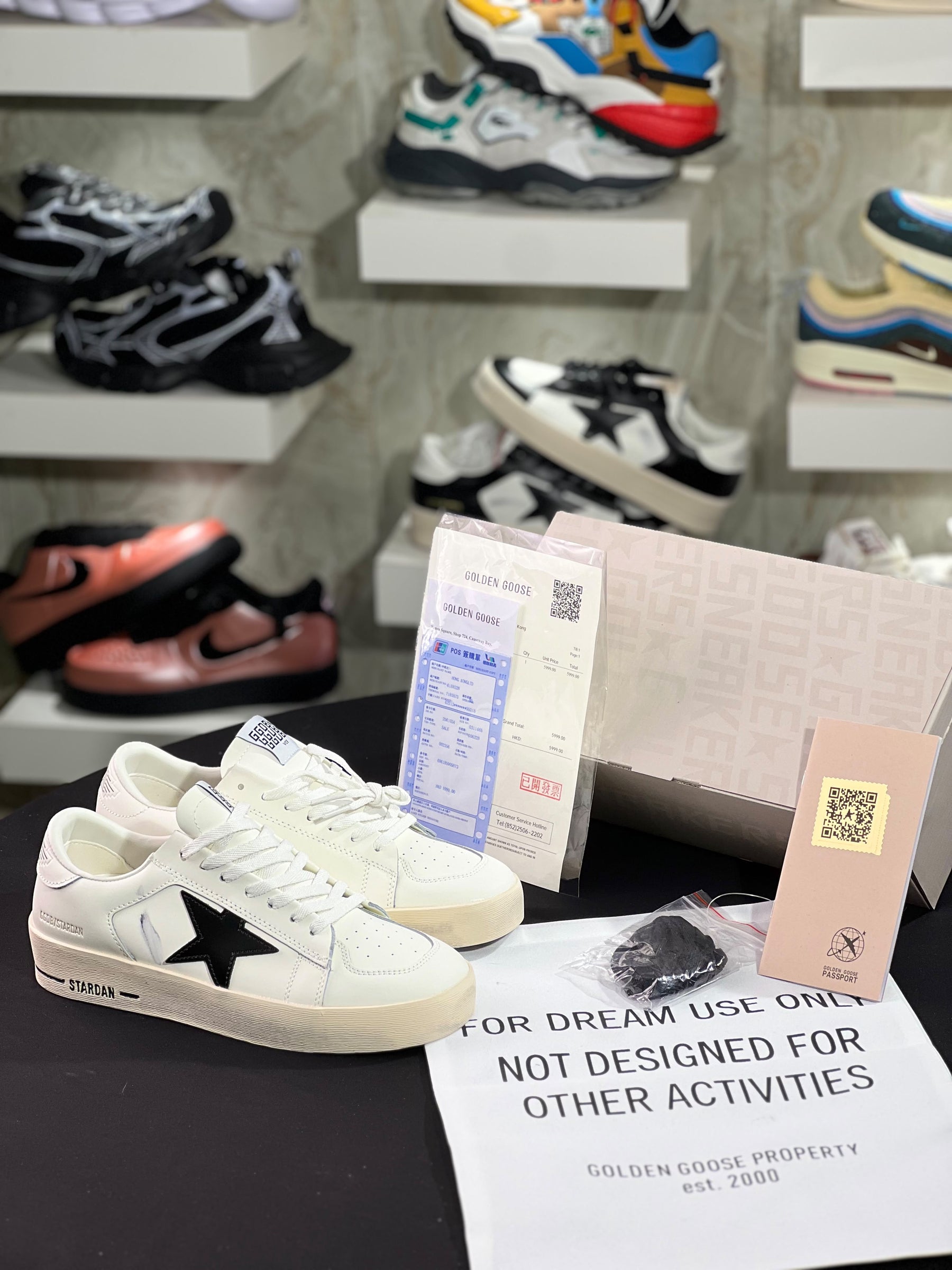 Golden Goose STARDAN Trainer White