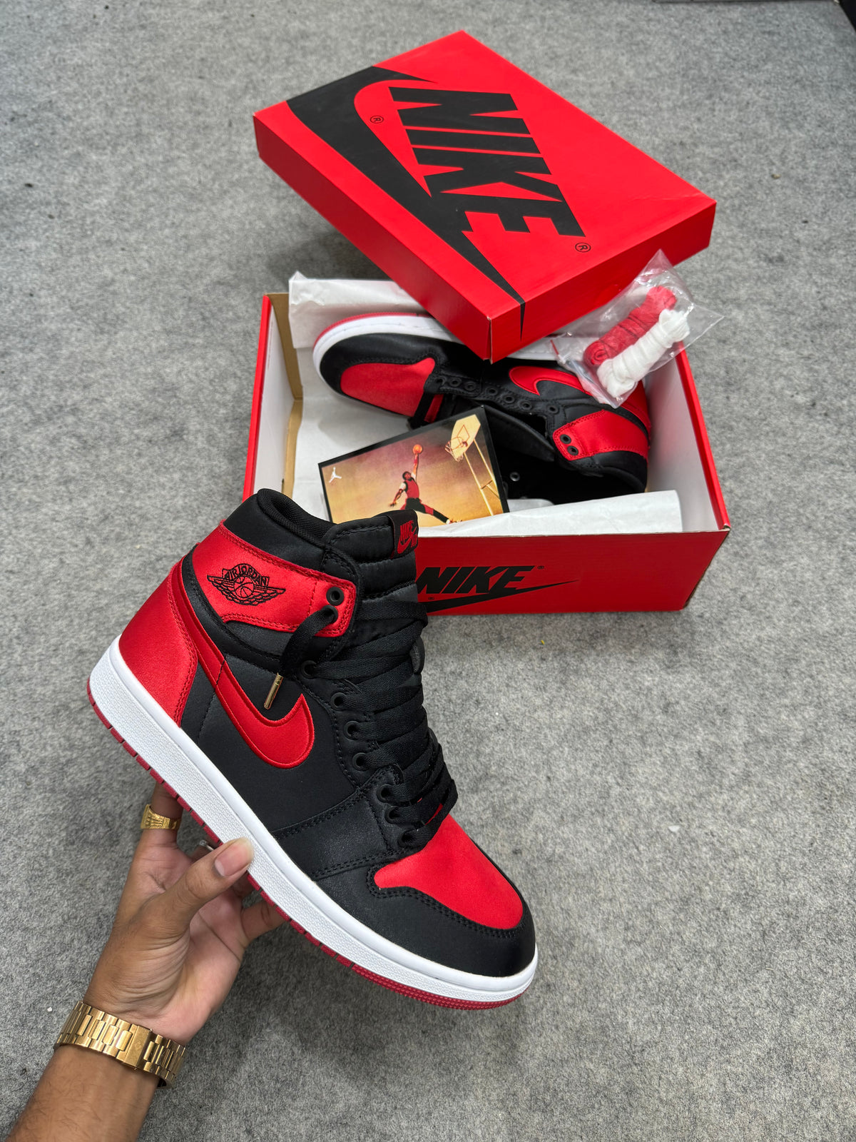 AJ 1 High 'Satin Bred'