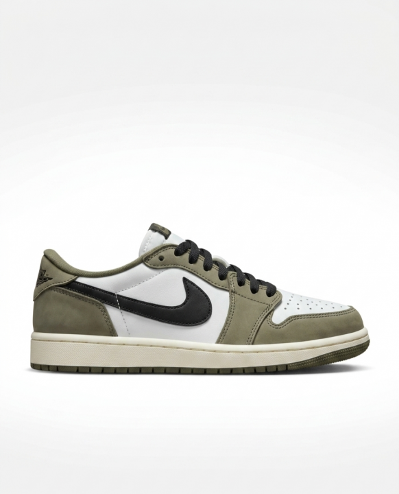 AJ1 Low Medium Olive