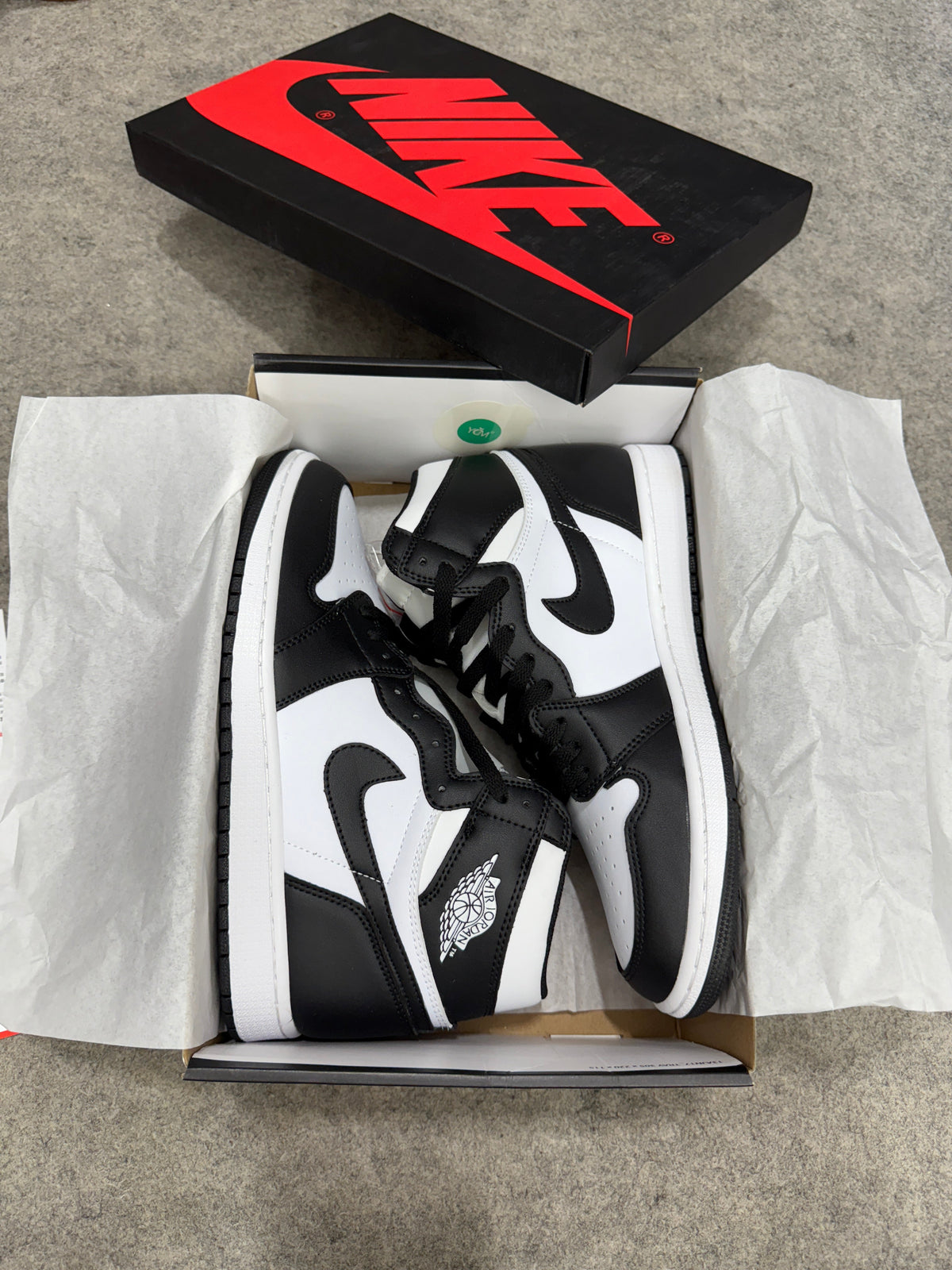 AJ1 High 85 'Black/White' Panda
